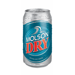 Molson Dry - 24 Cans