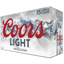 Coors Light - 15 Cans