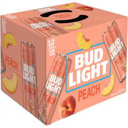 Bud Light Peach - 12 Cans