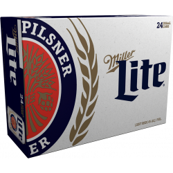 Miller Lite 24 can