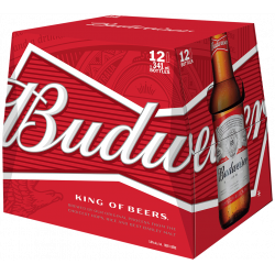 Budweiser - 12 Bottles