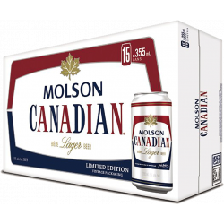 Molson Canadian - 15 Cans