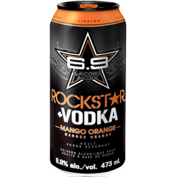 Rockstar + Vodka Mango Orange